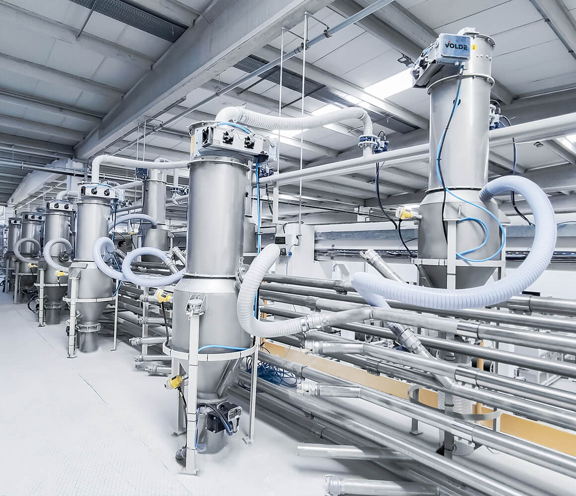 Plastik PVC İşleme Extruder Merkezi Besleme 2