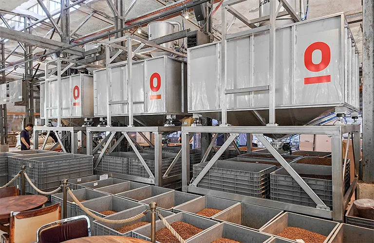 Çekirdek Kahve Silo ve Taşıma
