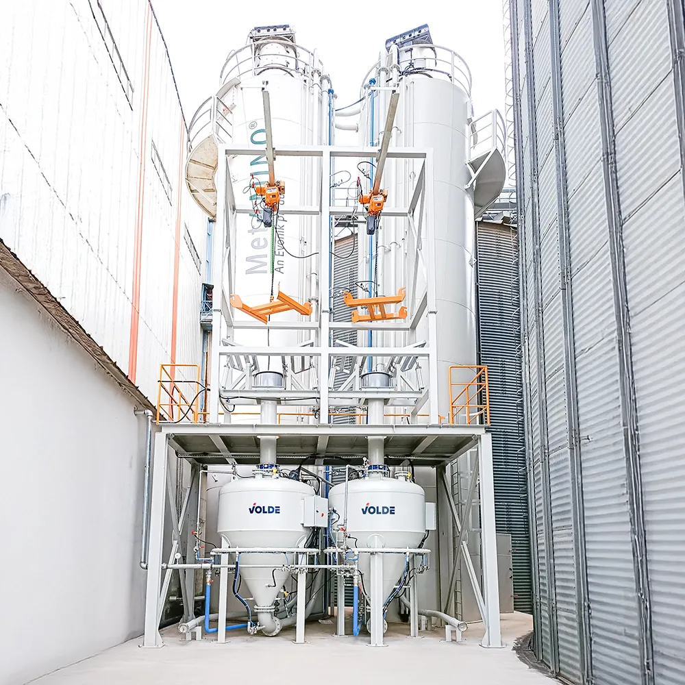 Yoğun Faz Taşıma ile Silo Dolum