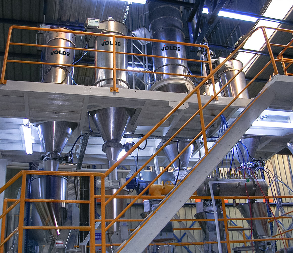 Plastik Compounding Compound Ekstruder Besleme 1