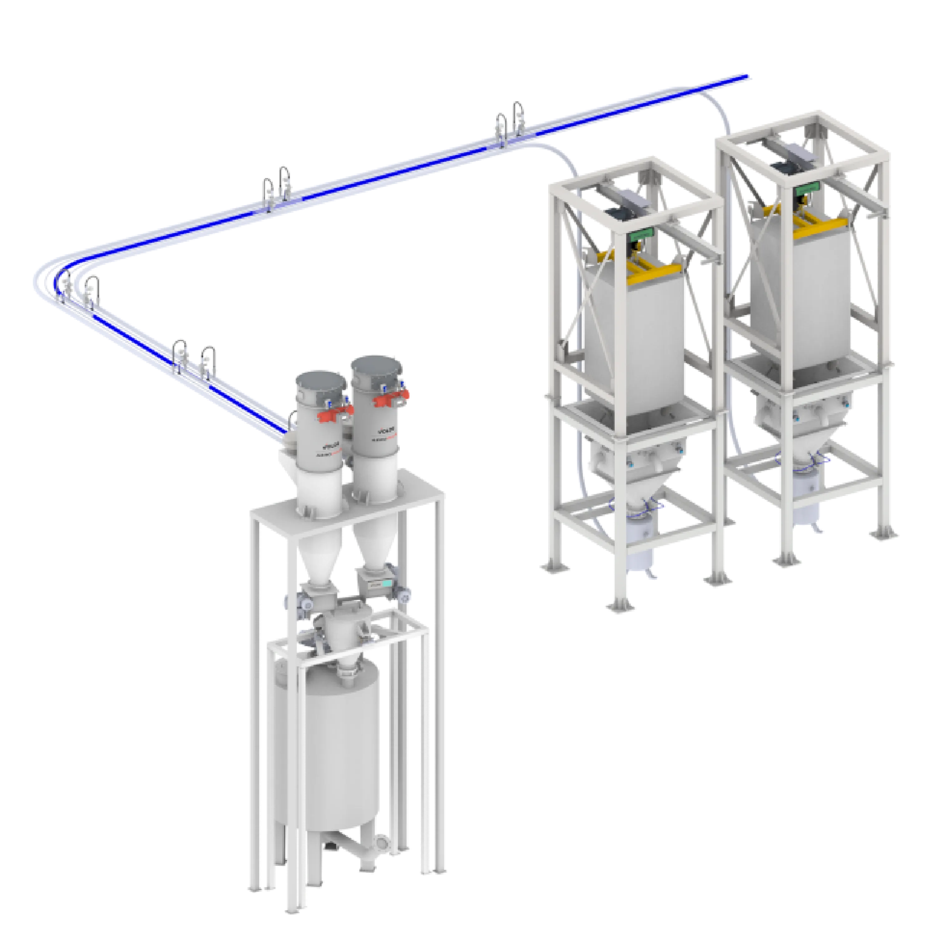 Sivi Mikser Toz Besleme