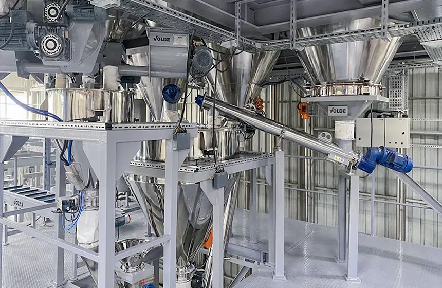 PVC Dry Blend Üretimi Ve Mikser Besleme